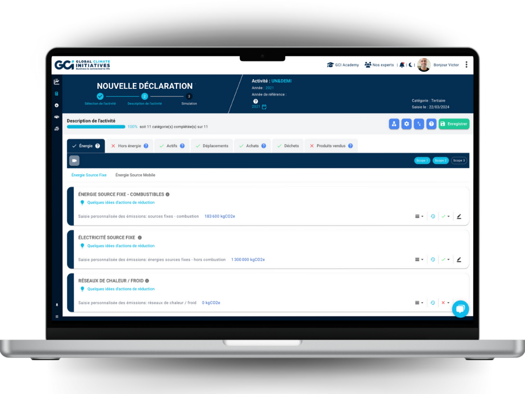 Logiciel Bilan Carbone - Outils Bilan GES
