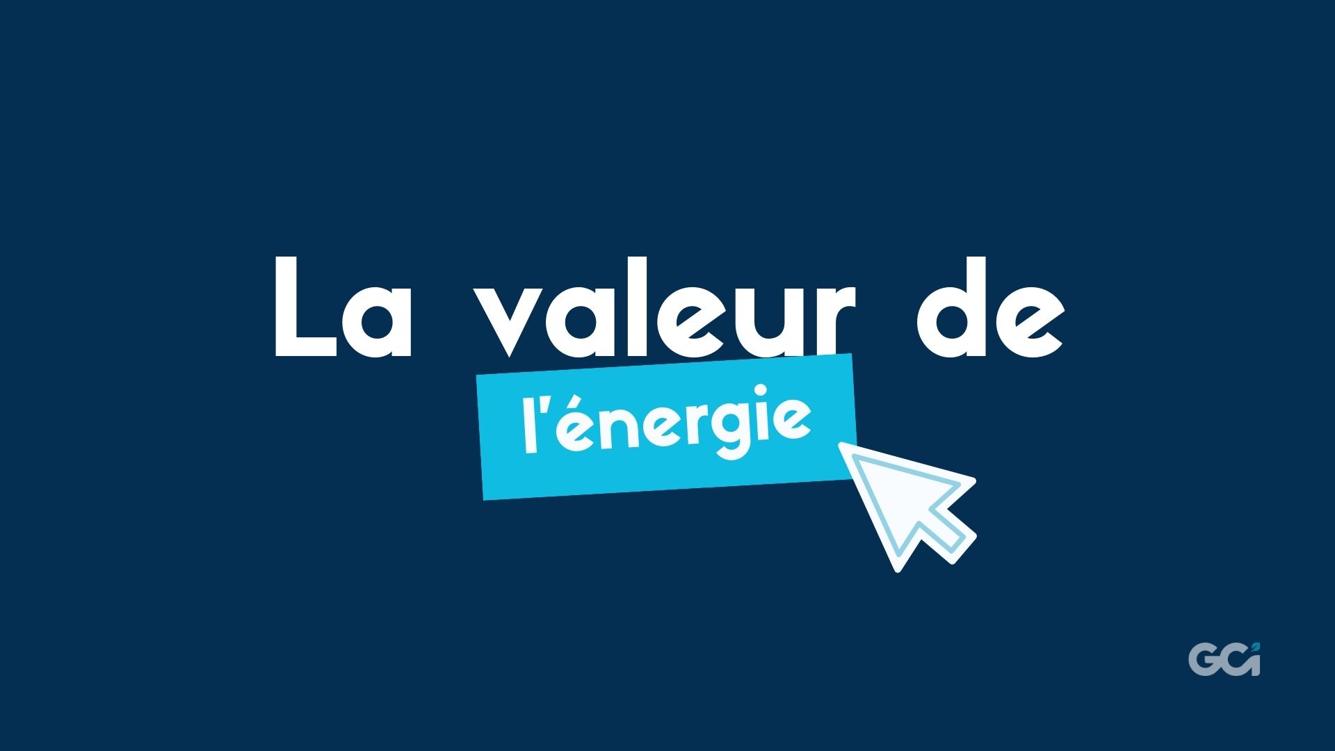 valeur energie