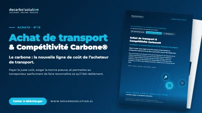 Cahier 13 Achat de transport