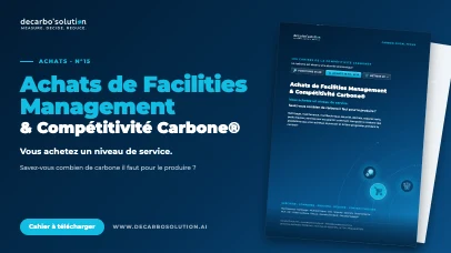 Cahier 15 Achats de Facilities Management
