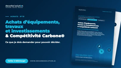 Cahier 19 Achats d’équipements, travaux et investissements