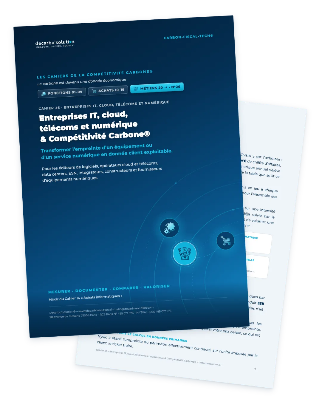 Cahier 26 Entreprises IT, cloud, télécoms et numérique