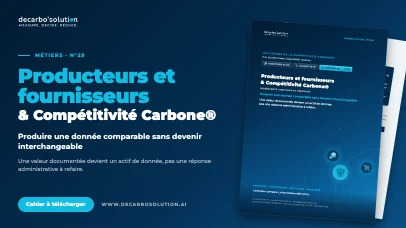 Cahier 29 Producteurs et fournisseurs d’ingrédients agricoles et végétaux