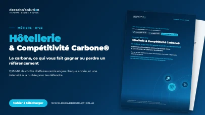 Cahier 33 Hôtellerie