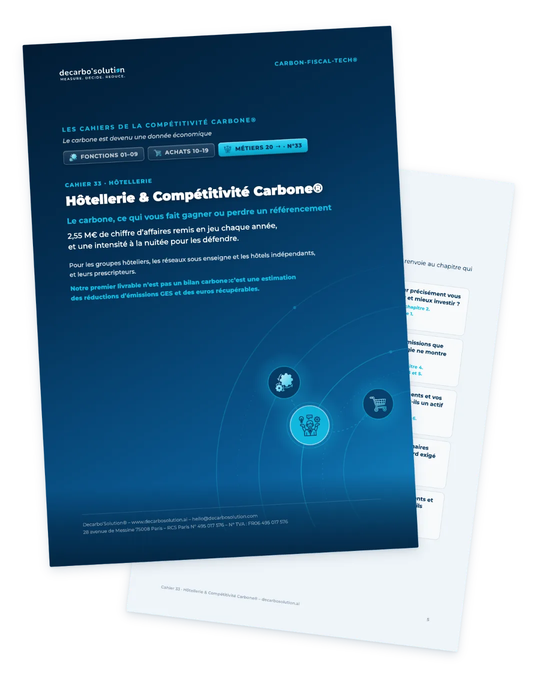Cahier 33 Hôtellerie