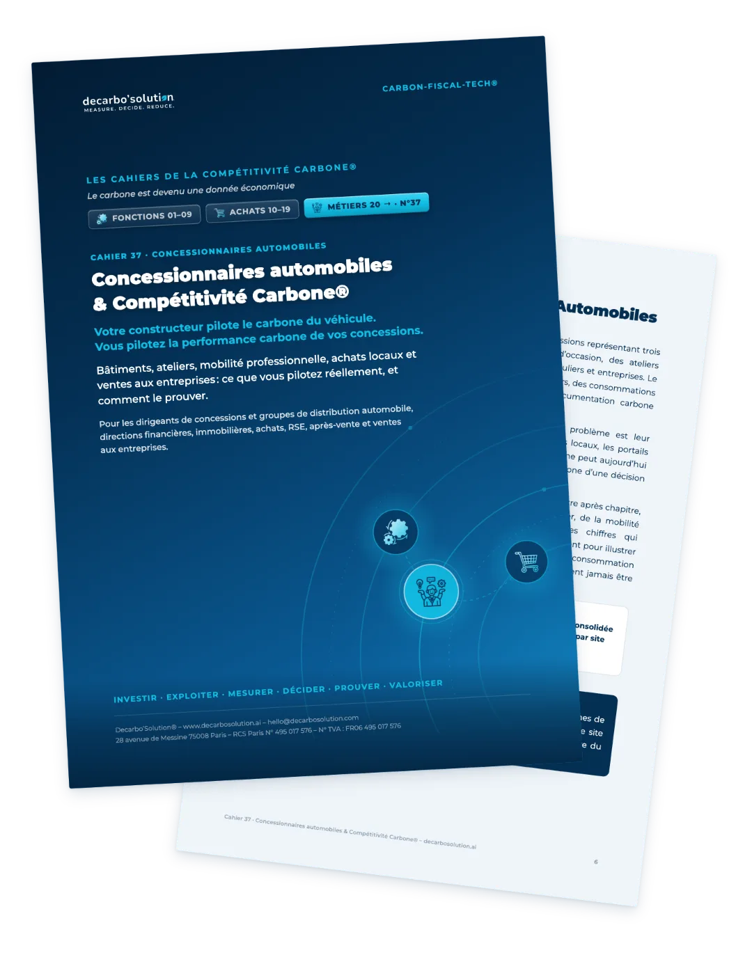 Cahier 37 Concessionnaires automobiles